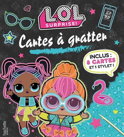 L.O.L. Surprise! - Cartes à gratter - Neon (Jeunesse)