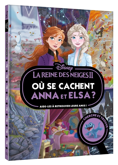LA REINE DES NEIGES 2 - Où se cachent Anna et Elsa ? - Cherche et trouve - Disney - Aide-les à retro