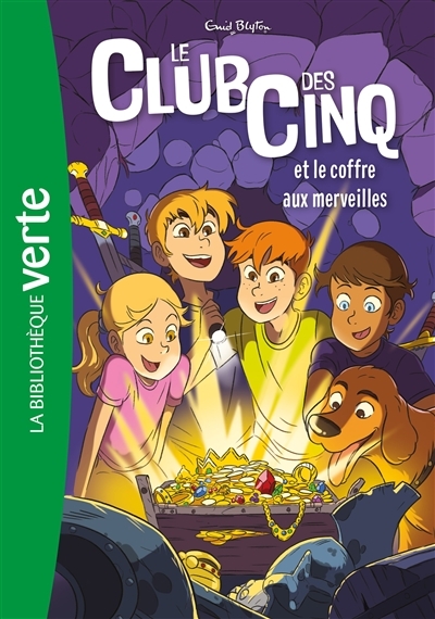 Le Club des Cinq NED 18 - Le Club des Cinq et le coffre aux merveilles (Poche)