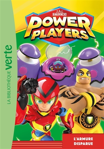 Power Players 04 - L'armure disparue (Poche)