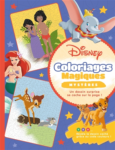 VARIOUS DISNEY - Coloriages Magiques - Mystères (Jeunesse)