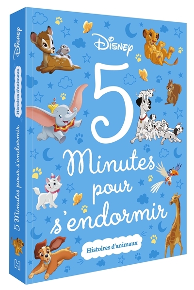 DISNEY CLASSIQUES - 5 Minutes pour s'endormir - Histoires d'animaux (Jeunesse)
