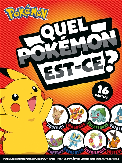 POKEMON QUEL POKEMON EST-CE ? (Broché)
