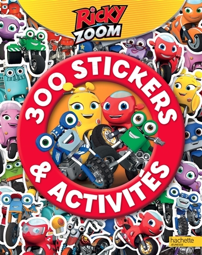 Ricky Zoom - 300 Stickers (Jeunesse)