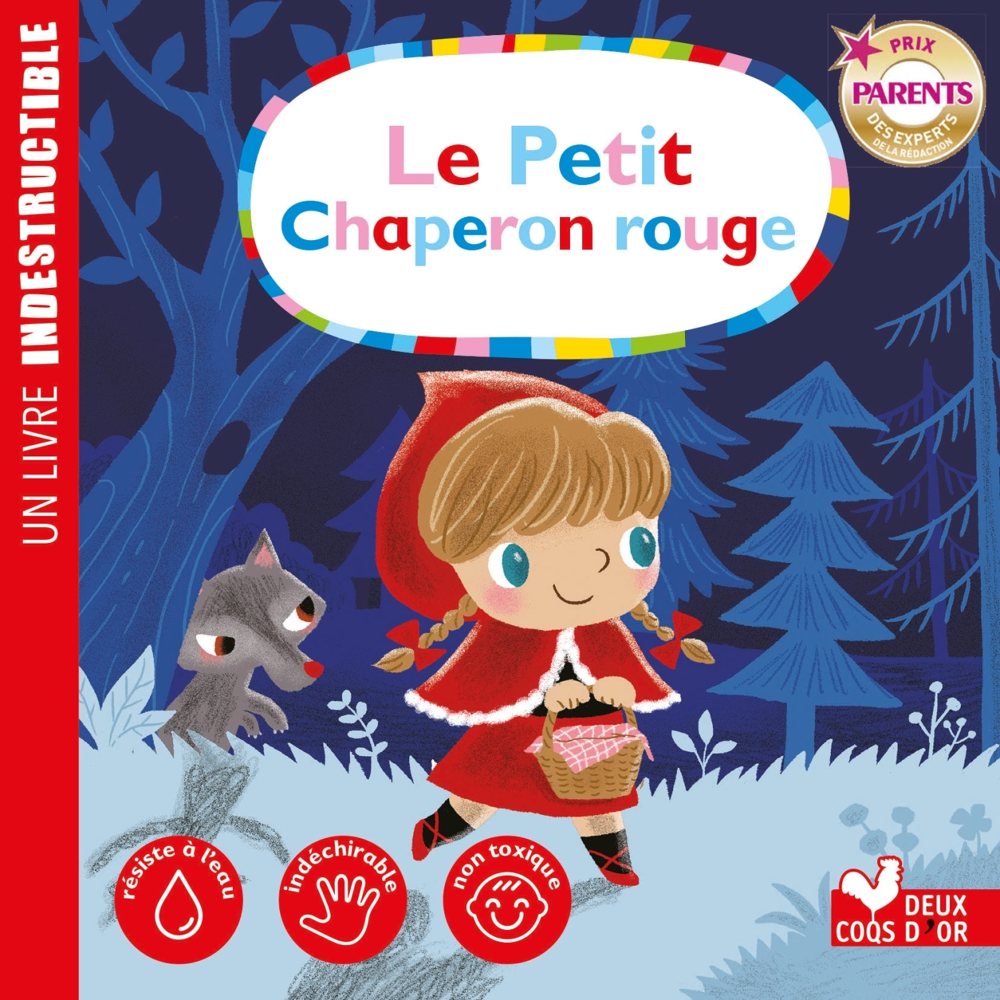 le petit chaperon rouge - livre Indestructible (Jeunesse)