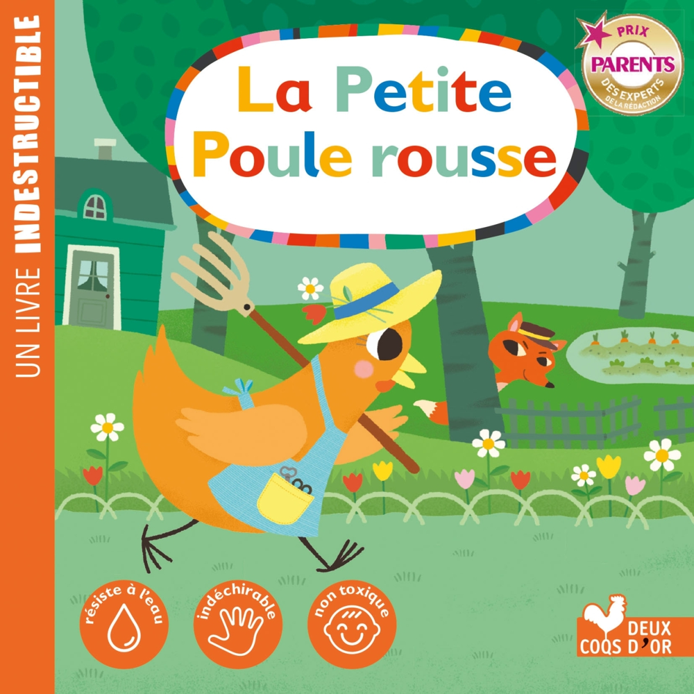 la petite poule rousse - livre Indestructible (Jeunesse)