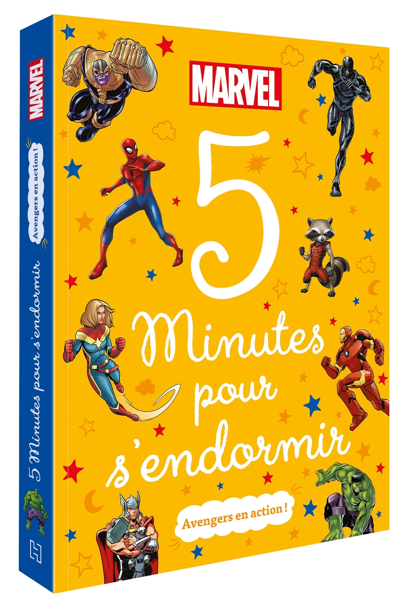 MARVEL - 5 minutes pour s'endormir - Spécial Avengers (Jeunesse)