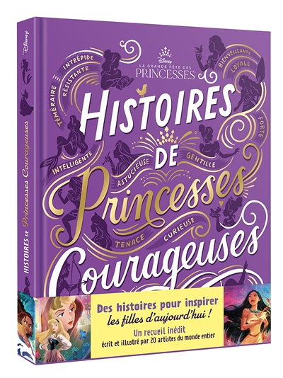 DISNEY PRINCESSES - Histoires de princesses courageuses (Jeunesse)