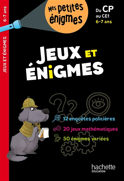 Jeux et énigmes Du CP au CE1 - Cahier de vacances 2023 (Broché)