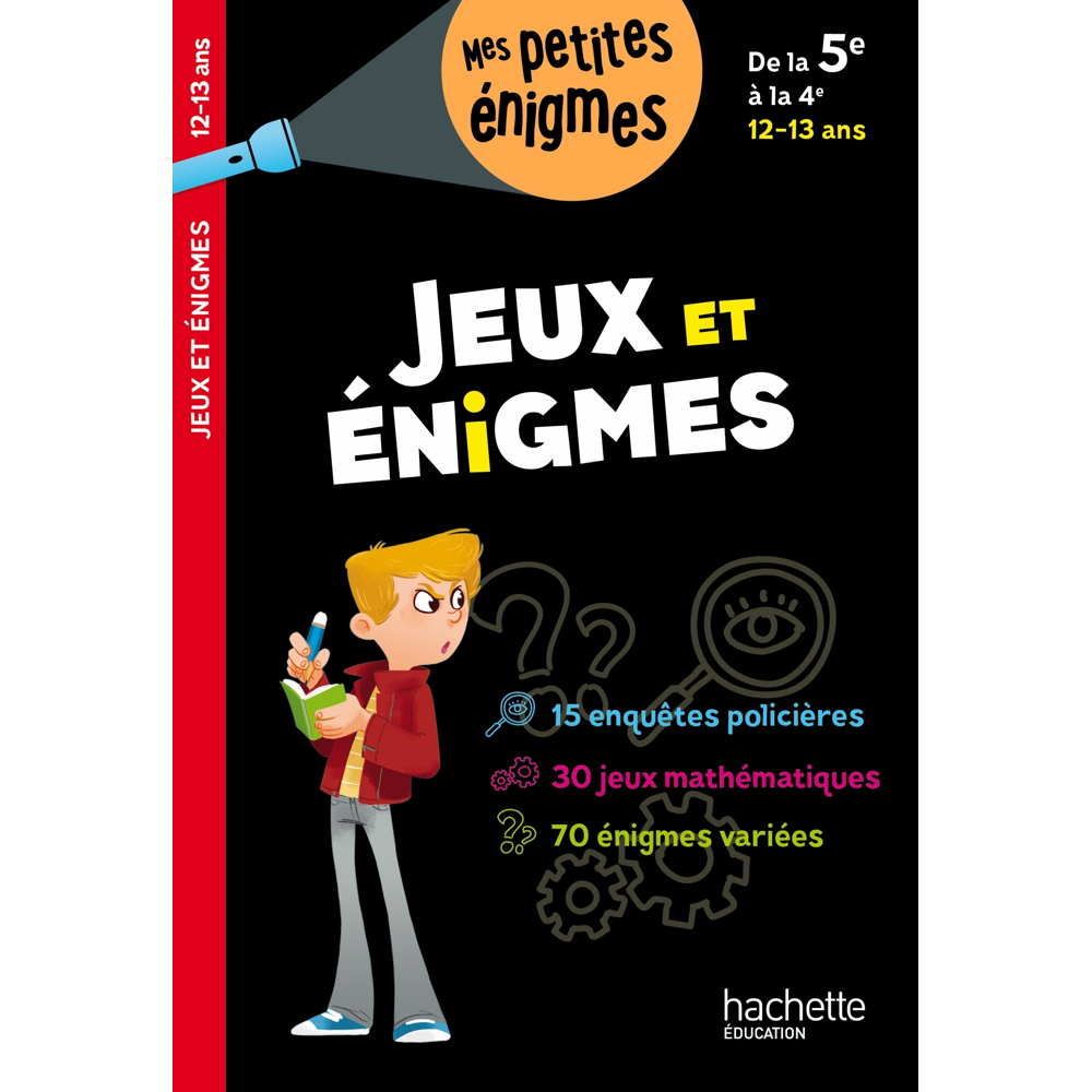 Jeux et énigmes De la 5e à la 4e - Cahier de vacances 2023 (Broché)