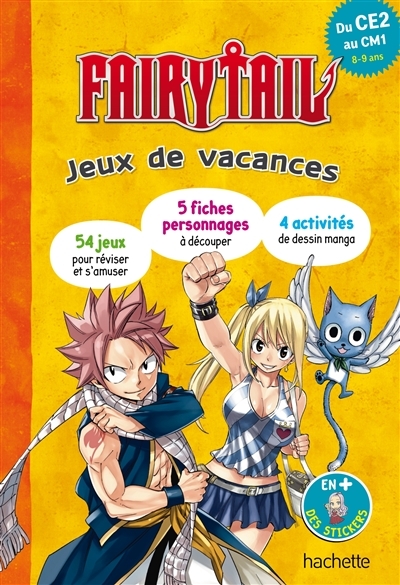 Fairy Tail - Jeux de vacances - Du CE2 au CM1 (Broché)