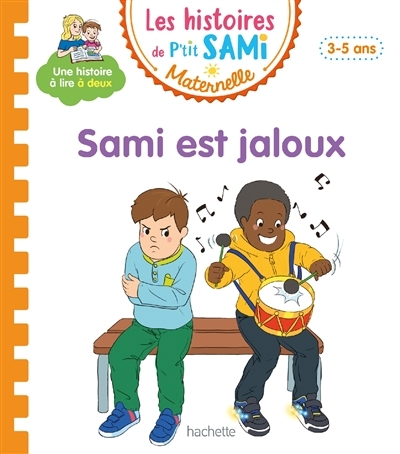 Les histoires de P'tit Sami Maternelle (3-5 ans) : Sami est jaloux (Cartonné)