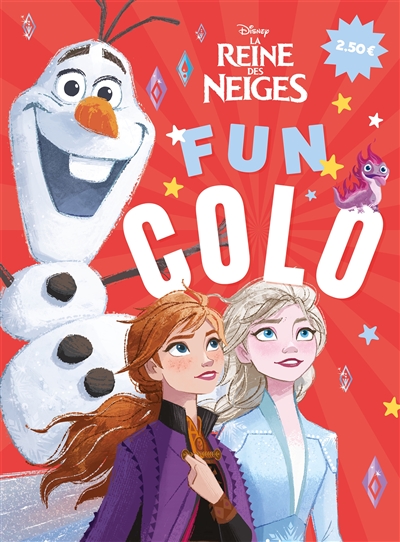 LA REINE DES NEIGES - Fun colo - Olaf - Disney (Broché)