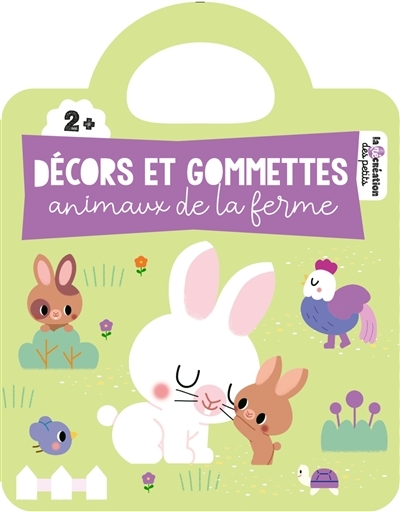 Décors et gommettes - animaux de la ferme (Jeunesse)