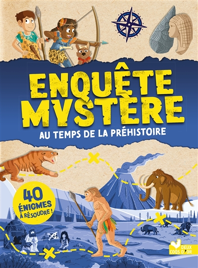 Enquête mystère - au temps de la Préhistoire (Jeunesse)