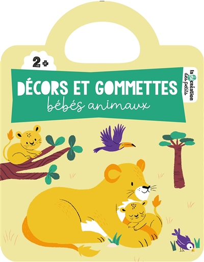 Décors et gommettes - bébés animaux (Jeunesse)