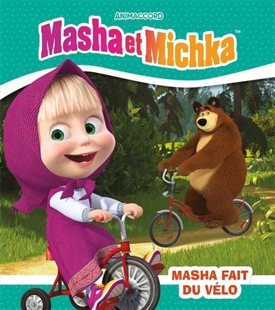 Masha et Michka - Masha fait du vélo (broché) (Broché)