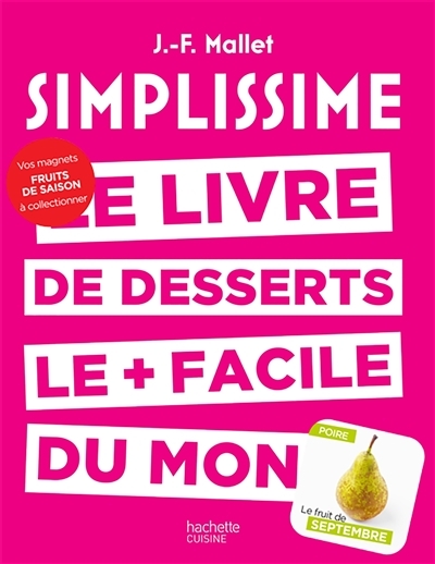 Simplissime desserts avec magnet (Relié)