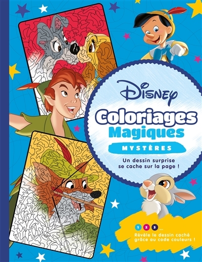DISNEY CLASSIQUES - Coloriages Magiques - Mystères (Jeunesse)