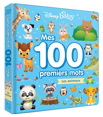 DISNEY BABY - Mes 100 Premiers Mots - Les animaux (Jeunesse)