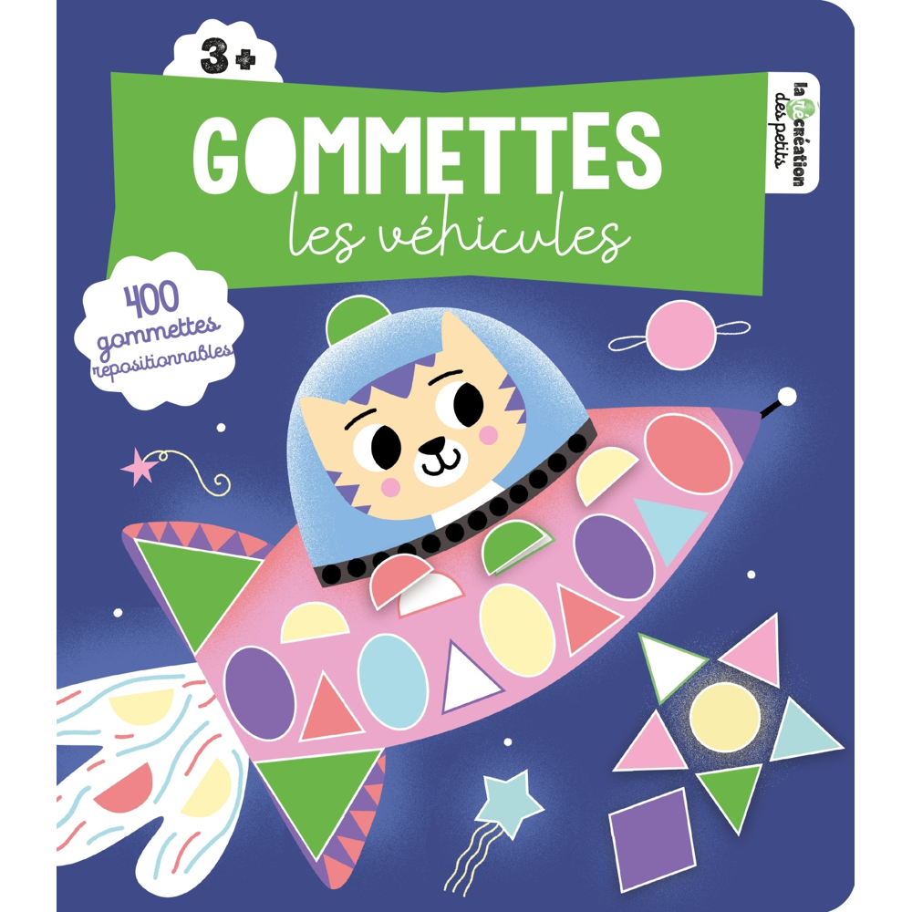 Gommettes - Véhicules (Broché)