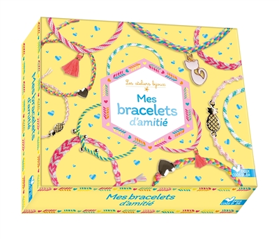 Mes bracelets d'amitié - coffret avec accessoires (Coffret)