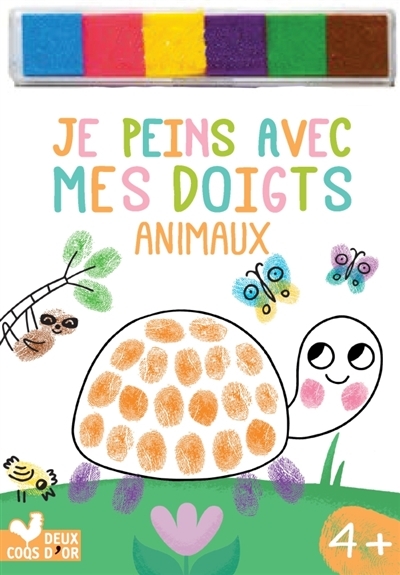 Je peins avec mes doigts - animaux (Broché)