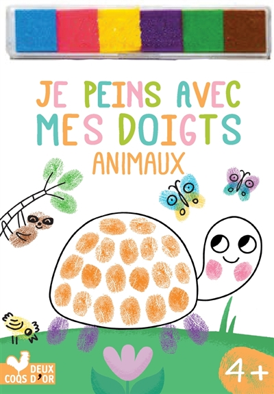 Je peins avec mes doigts - animaux (Broché)