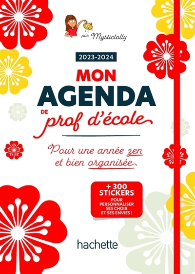 Mon Agenda de prof d'école 2023-2024 (Broché)
