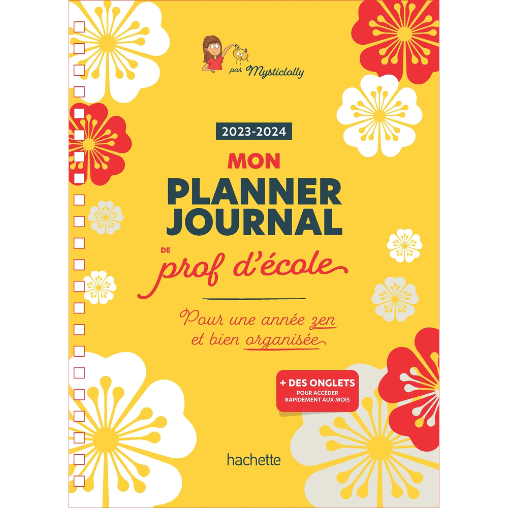 Mon planner journal de prof d'école - Edition 2023-2024 (Broché)