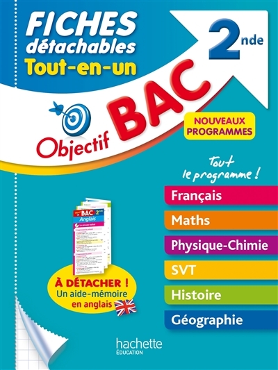 Objectif BAC Fiches détachables Tout-en-un 2nde (Broché)