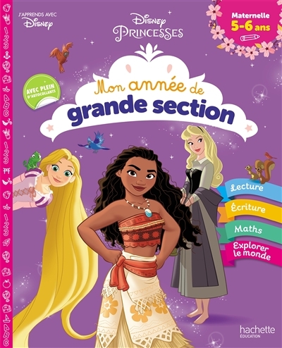 Disney - Princesses - Mon année de Grande Section (Broché)