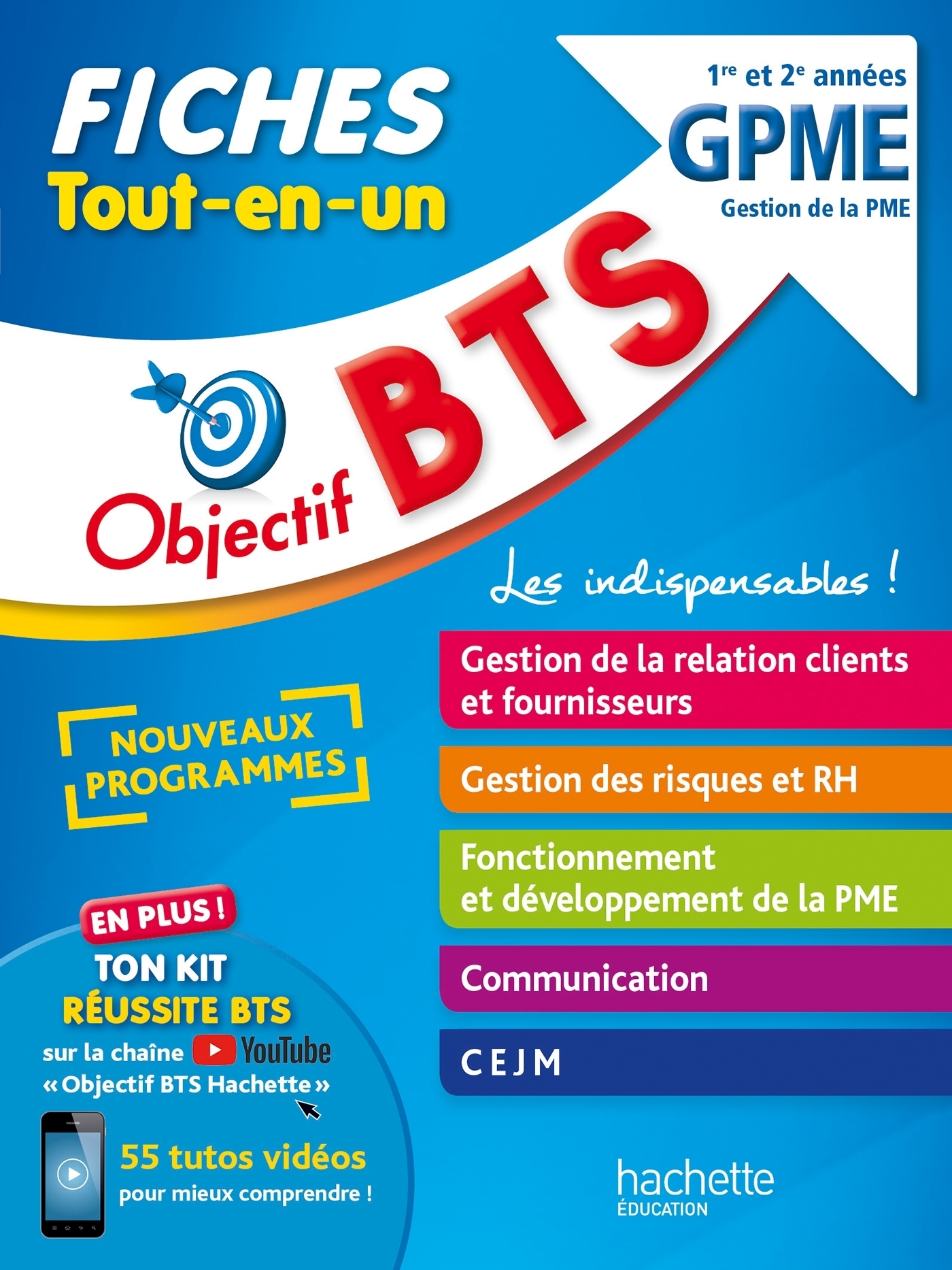 Objectif BTS GPME - Fiches Tout-en-un (Broché)