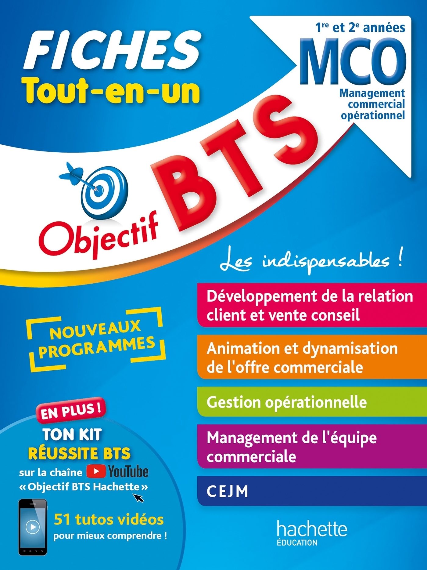 Objectif BTS MCO - Fiches Tout-en-un (Broché)