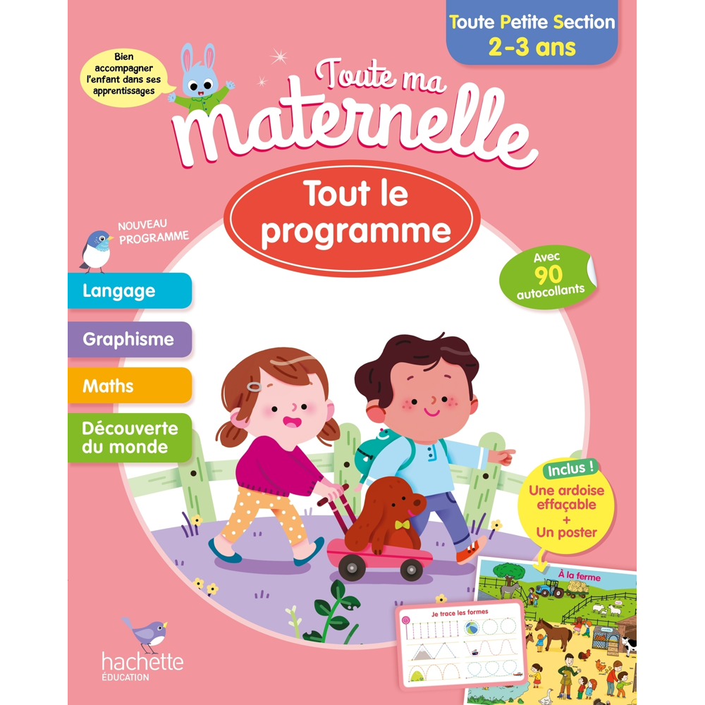 Toute ma maternelle - Tout le programmme - Toute Petite Section 2-3 ans (Broché)