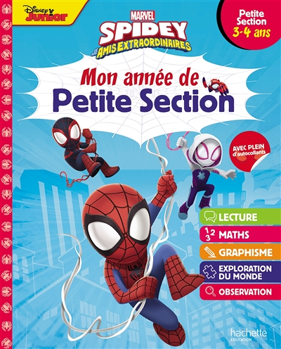 Disney - Marvel Spidey et ses amis extraordinaires - Mon année de Petite Section (Broché)