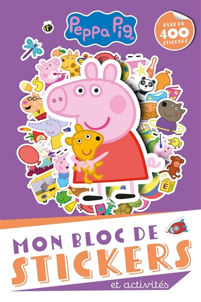 Peppa Pig - Mon bloc de stickers et activités (Broché)