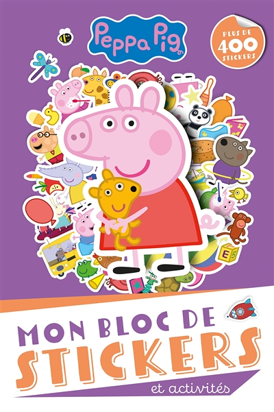 Peppa Pig - Mon bloc de stickers et activités (Broché)