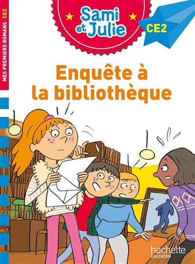 Sami et Julie Roman CE2 Enquête à la bibliothèque (Broché)