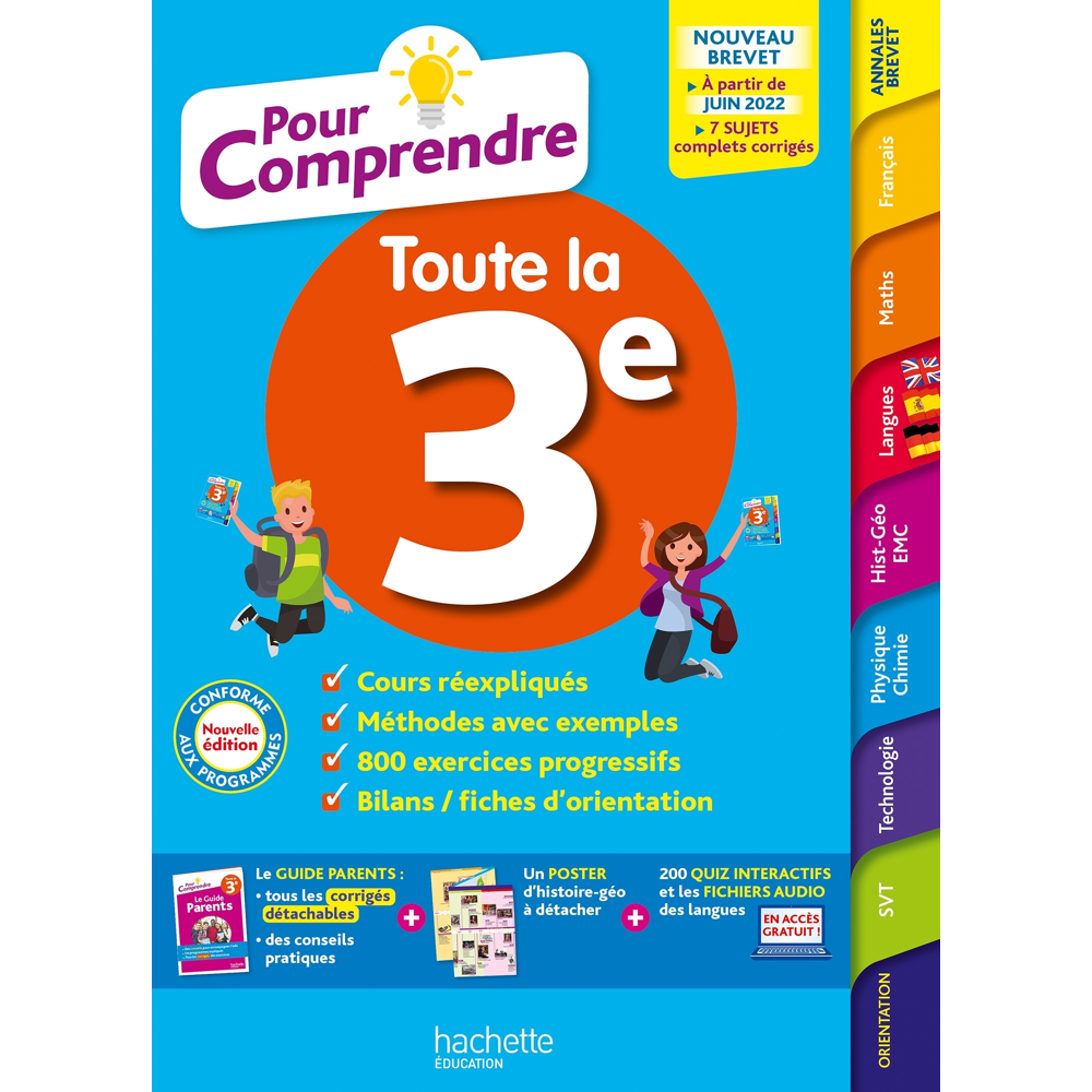 Pour comprendre Toute la 3e (Relié)