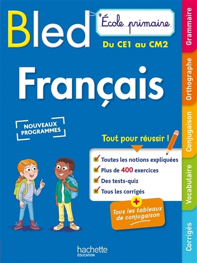 Bled Ecole primaire Français du CE1 au CM2 (Broché)