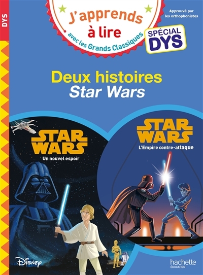 Disney - Spécial DYS (dyslexie) : 2 histoires Star Wars (Broché)