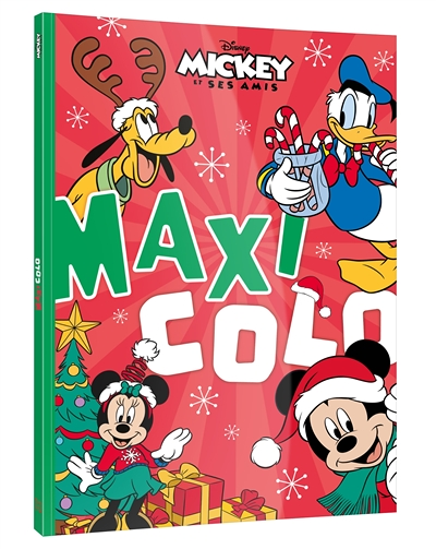DISNEY - Maxi Colo - Noël - Mickey (Broché)