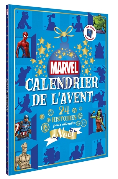 MARVEL - Calendrier de l'Avent- 24 histoires pour attendre Noël (Coffret)