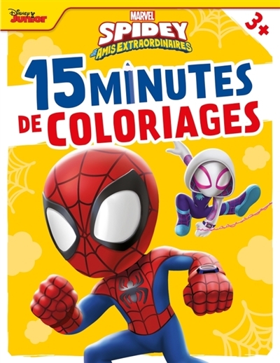 SPIDEY ET SES AMIS EXTRAORDINAIRES - 15 minutes de Coloriages - MARVEL (Broché)