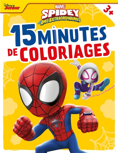 SPIDEY ET SES AMIS EXTRAORDINAIRES - 15 minutes de Coloriages - MARVEL (Broché)