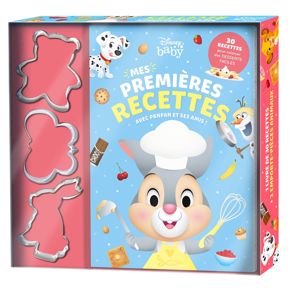 DISNEY BABY - Coffret - Mes Premières Recettes avec Panpan et ses amis (Coffret)