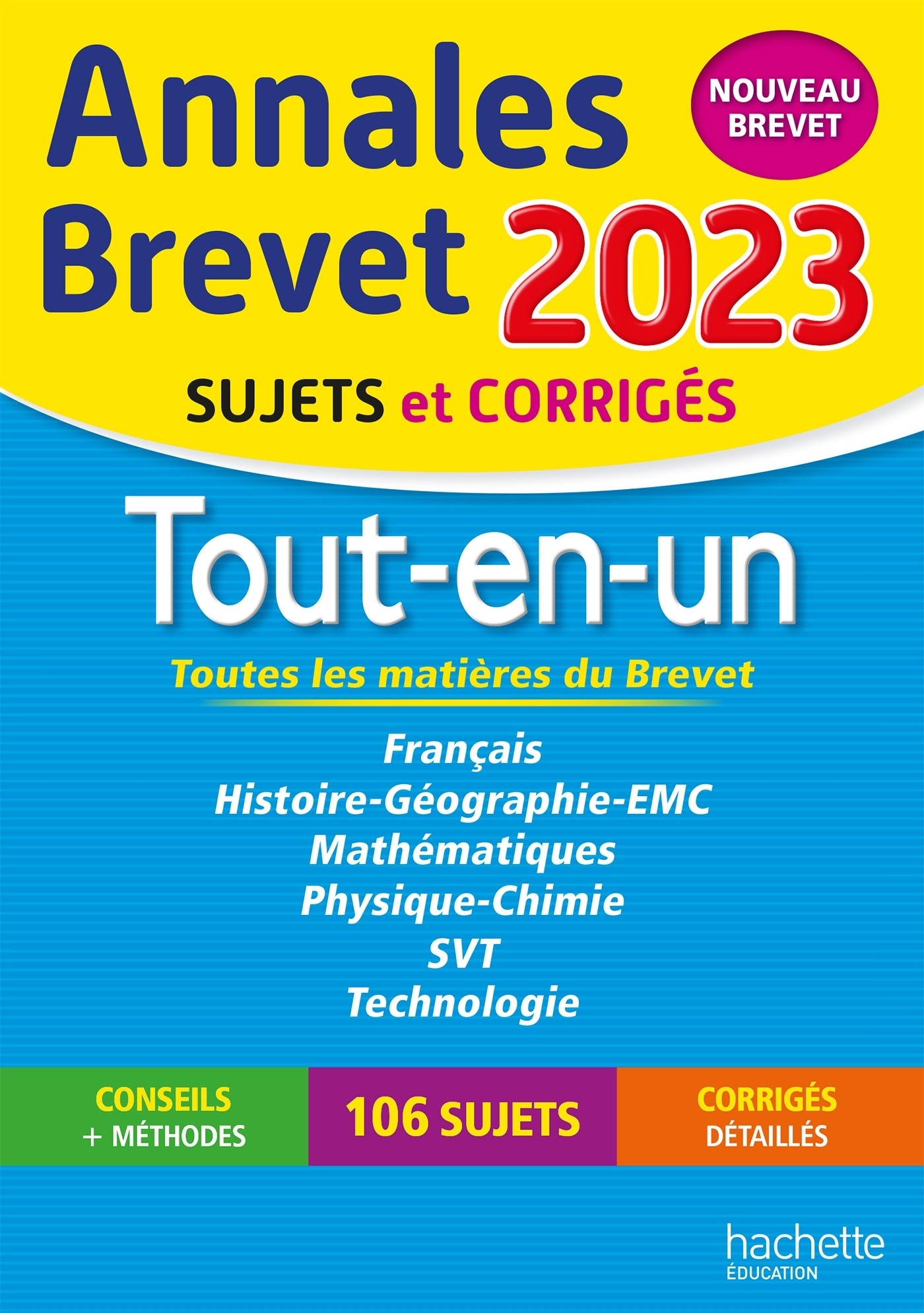 Annales BREVET 2023 Tout-en-un (Broché)