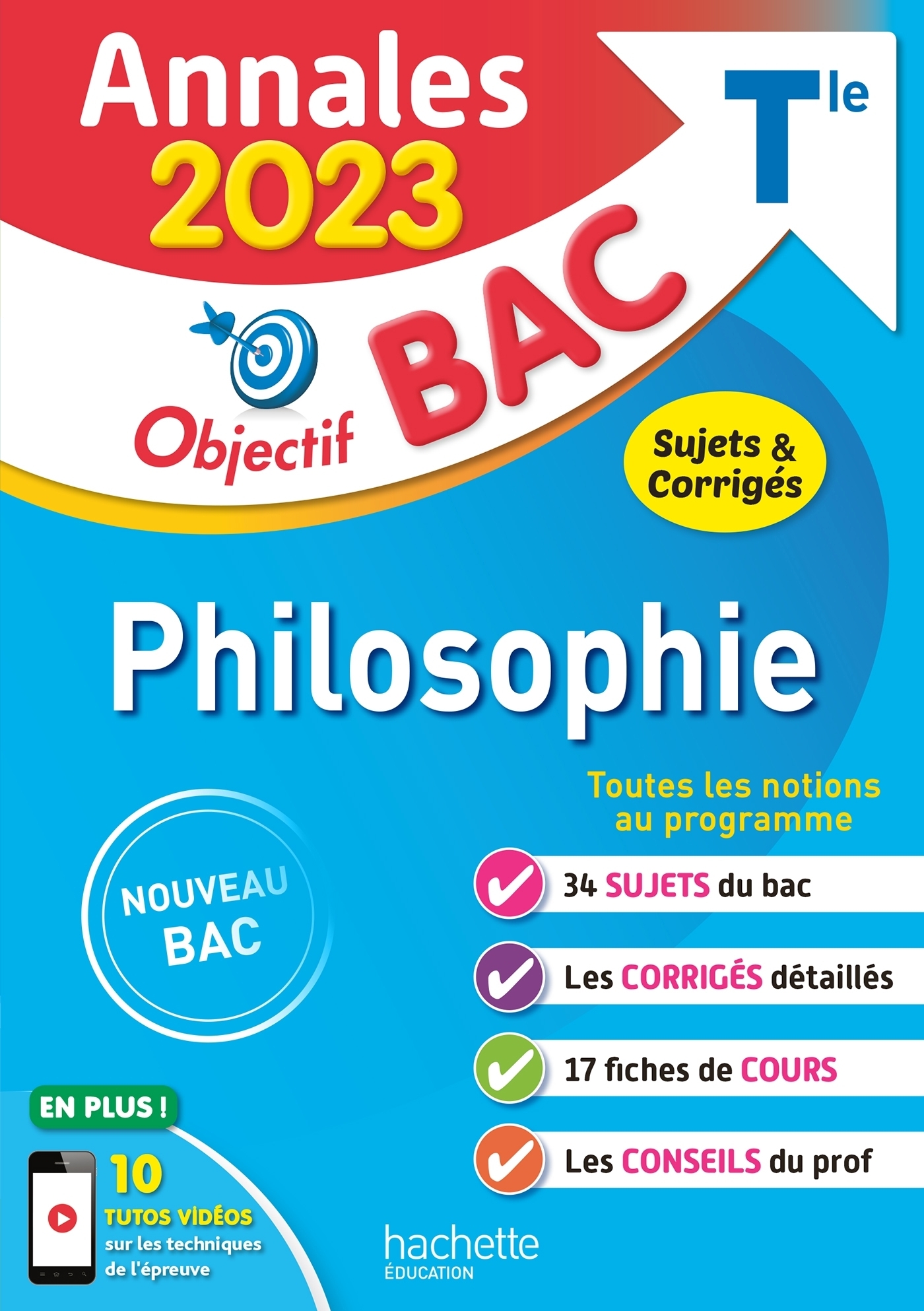 Annales Objectif BAC 2023 - Philosophie (Broché)