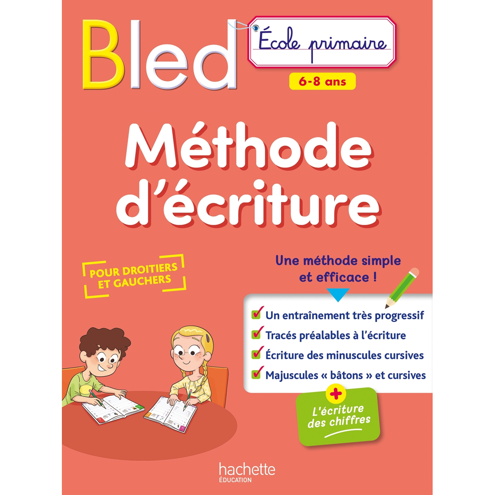 BLED Méthode d'écriture 6-8 ans (Broché)
